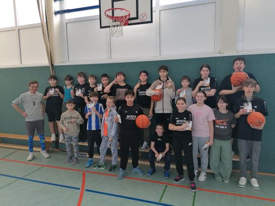 Basketball at school