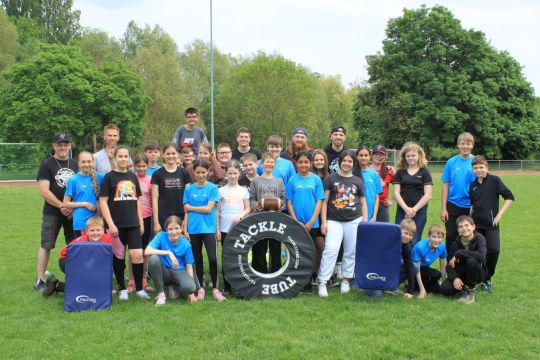 American Football mit den „Wetterau Bulls“