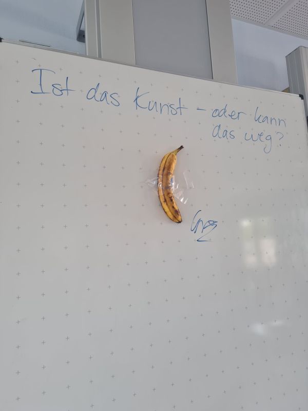Ist das Kunst – oder kann das weg? 
