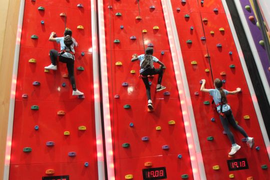 Sportklassen erkunden das HAPIK in Karben