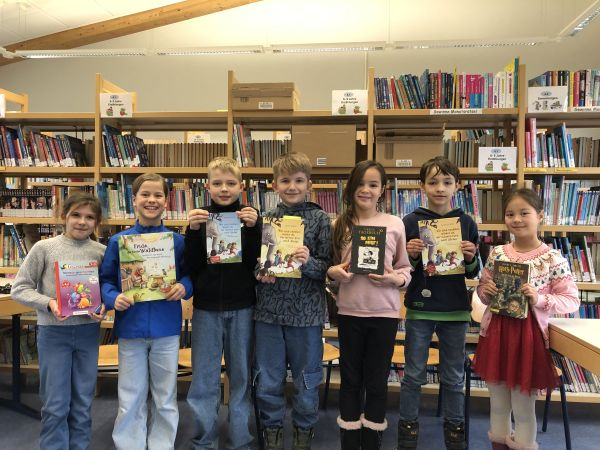 Erstmaliger Vorlesewettbewerb der 3. Klassen